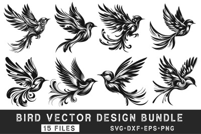 Bird Vector Design Bundle