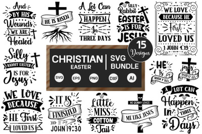 Christian Easter SVG Bundle