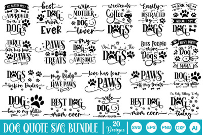 Dog SVG Bundle, Funny Dog SVG Bundle