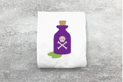 Mini Poison Bottle | Embroidery