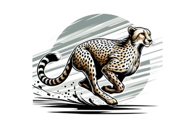 running cheeta