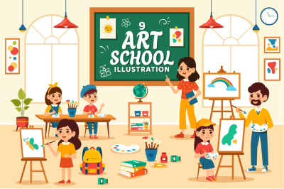 9 Art School of Painting Illustration