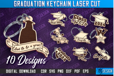 Graduation Keychain Laser Cut | School Quotes | CNC File &amp;nbsp;