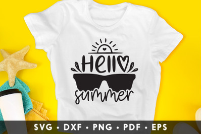 Hello Summer SVG