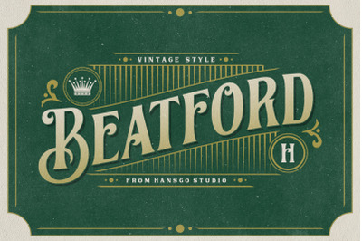 Beatford Vintage Font