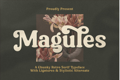 Magules Retro Serif Font