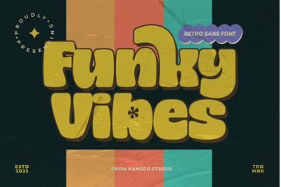 Funky Vibes Retro Font