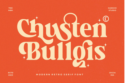 Chusten Bullgis Retro Serif