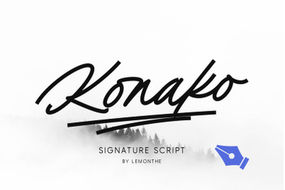 Konako - Signature Script
