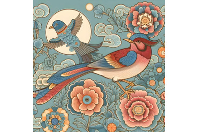 bird Chinese traditional design