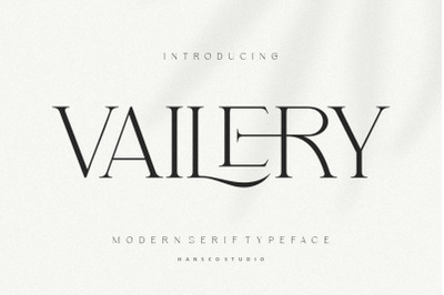 Vailery Elegant Font