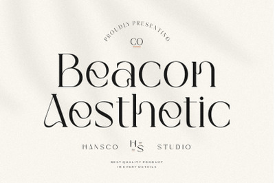 Beacon Aesthetic Font