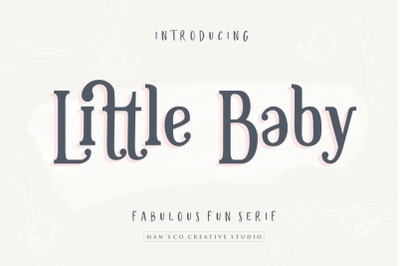 Little Baby Cute Font