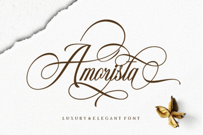Amorista Luxury Typeface Font