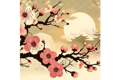 plum blossom in spring