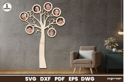 Family Tree Photo Frame