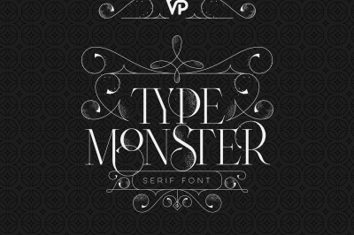 Type Monster - Elegant Font + Extras