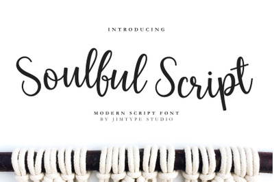 Soulful Script Font - Branding Business Font