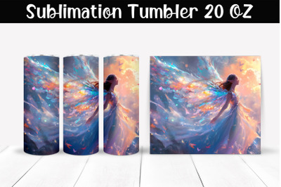 Fairy Tumbler Wrap 20 oz