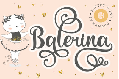 Balerina Script font