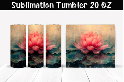 Lotus Tumbler Wrap 20 oz