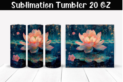 Lotus Tumbler Wrap 20 oz