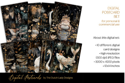 Regal Lake Animals Postcards &amp; Art Prints
