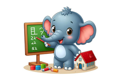 Baby Elephant School