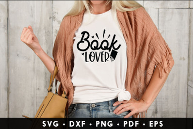 Book Lover, Reading SVG Cut File