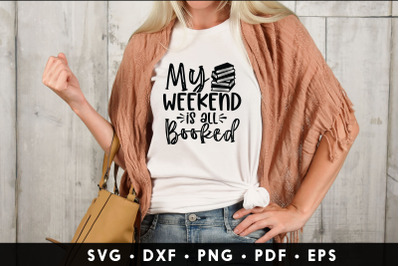 My Weekend is All Booked, Reading SVG