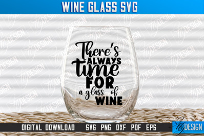 Wine Glass SVG Design | Alcohol SVG Quotes | Glass SVG Quotes