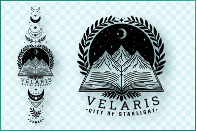 Enchanted Velaris Starlight &amp;amp; Night Court Art Bundle