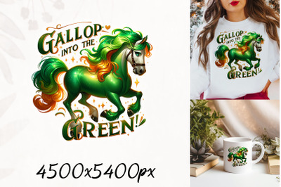 Gallop Into The Green