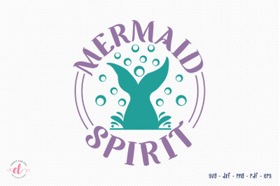 Mermaid SVG Design - Mermaid Spirit
