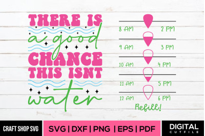 Water Bottle SVG, Water Quote SVG Cut File