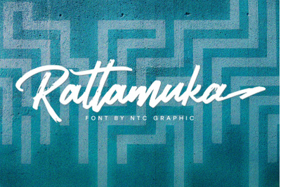 Rattamuka Brush Script Font