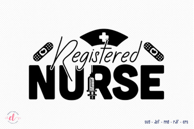 Registered Nurse SVG Cut File