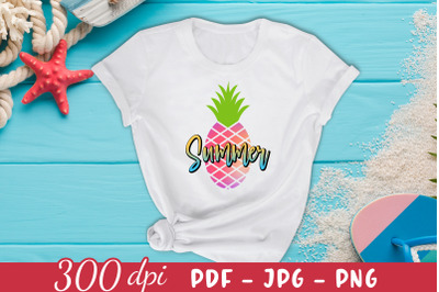 Summer PNG Sublimation Design