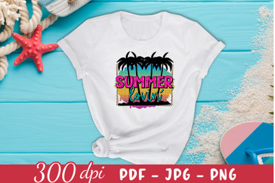 Summer Lovin PNG Sublimation Design