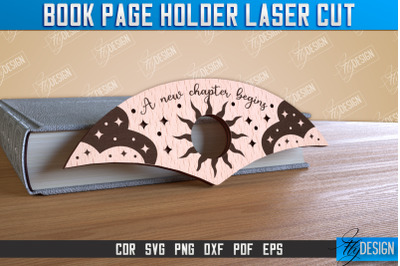 Book Page Holder Laser Cut | Accessories for Book | Book Lovers | CNC
