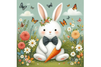 Beautiful cute bunny
