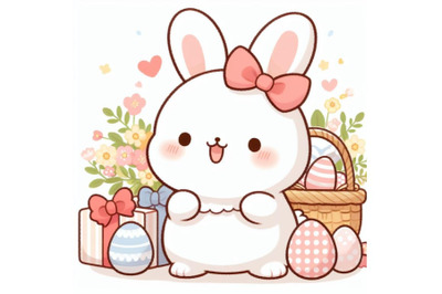 Cute beautiful bunny