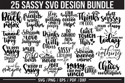 Sassy SVG Bundle, Sarcastic SVG Bundle