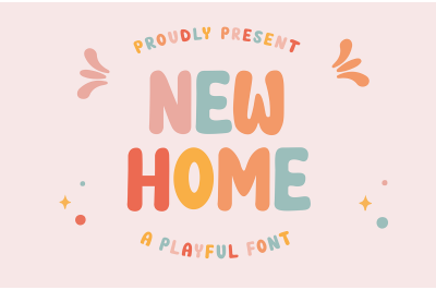 New Home Font
