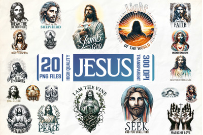 Jesus Sublimation Designs Pack