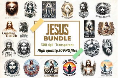 Jesus Sublimation Bundle-240320