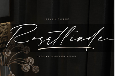 Rosatlinde - Elegant Signature Script