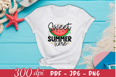 Sweet Summer Time PNG Sublimation