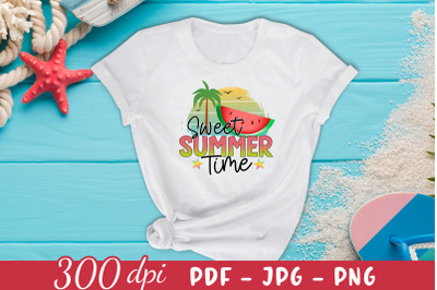 Sweet Summer Time PNG, JPG, PDF