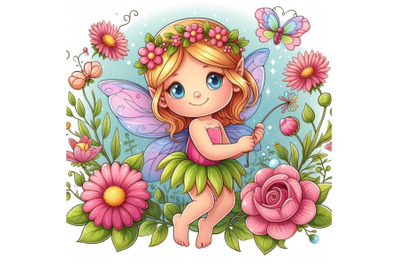 Flower Fairy digital